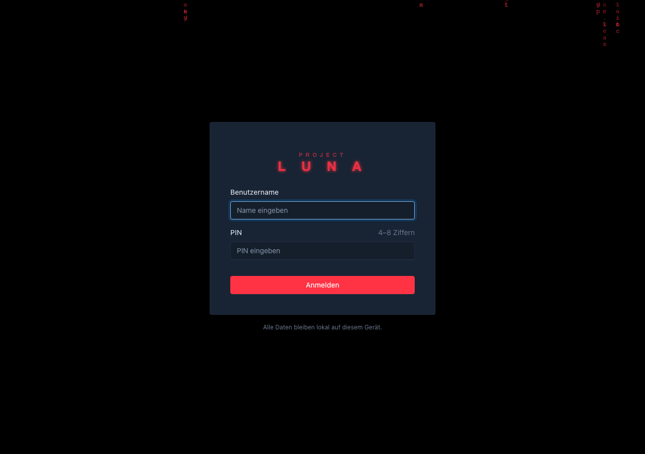 Algroveon-Agent – Login-Seite